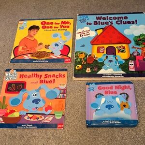 Bundle of 4 Blue’s Clues books